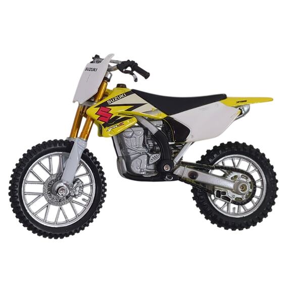 Suzuki Z50 Diecast Motorcycle Dirt Bike 1/32 Scale Yellow Black White VTG - Picture 1 of 5